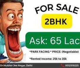 2BHK Flat in Dr. Mukherjee Nagar Delhi For Sale